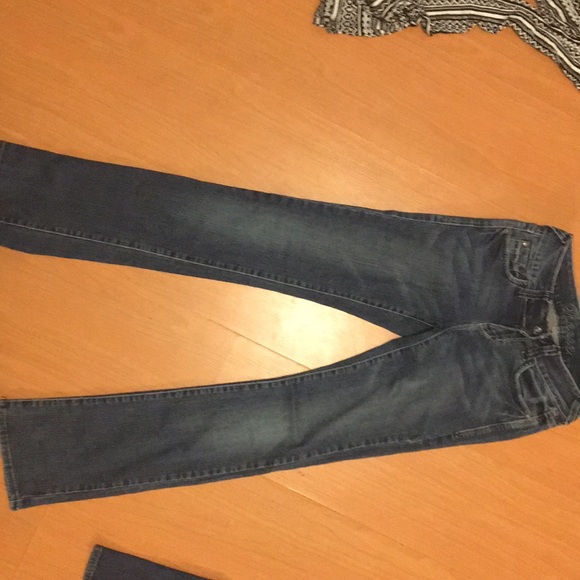 Size 00 Jeans American Eagle Reese Abercrombie - Picture 5 of 7